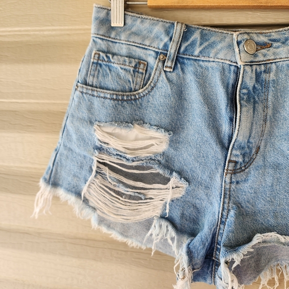 Pacsun high rise festival denim shorts size 28 - Picture 6 of 11